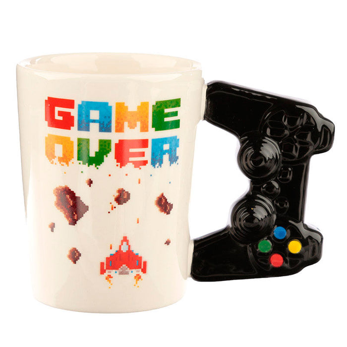 Game Over Controller Videogame shaped handle mug-5