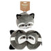 Relaxeazzz Raccoon round travel pillow and eye mask-1