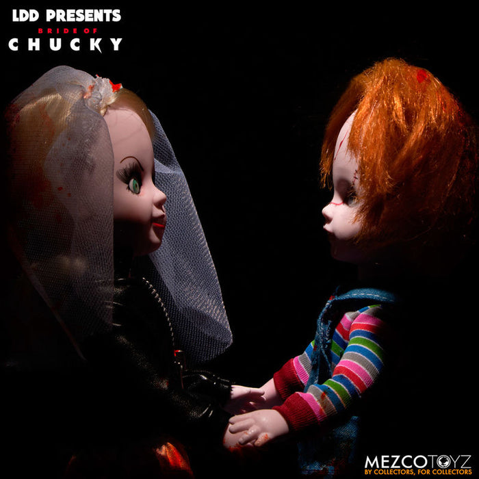 Living Dead Dolls Chucky and Tifanny pack 2 figures 25cm-2