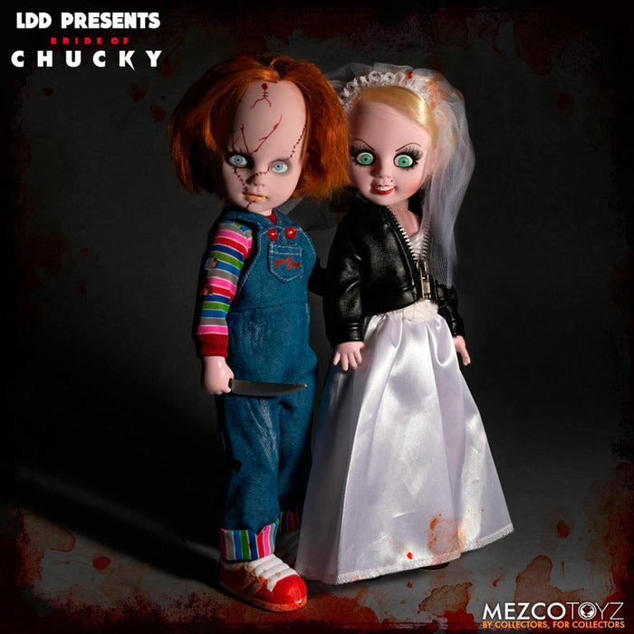 Living Dead Dolls Chucky and Tifanny pack 2 figures 25cm-7