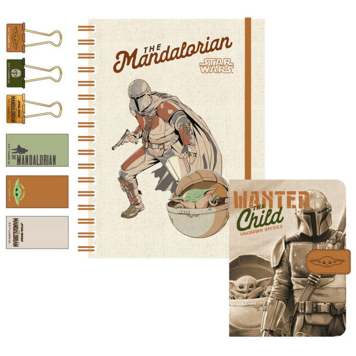 Star Wars The Mandalorian Yoda Child stationery set-1