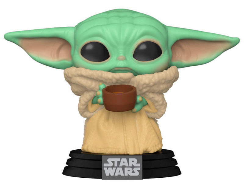 POP figure Star Wars Mandalorian The Child with Cup-1