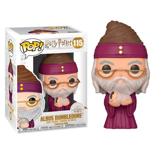 POP figure Harry Potter Dumbledore with Baby Harry-0