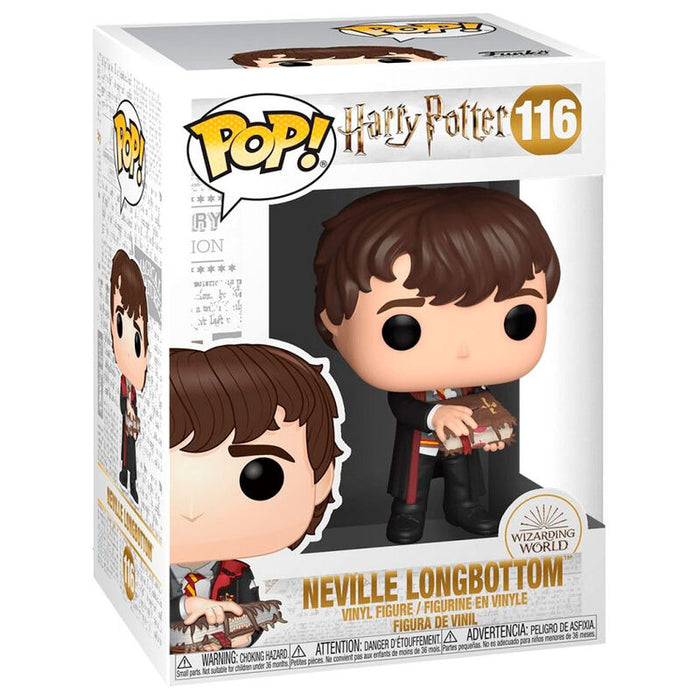 POP figure Harry Potter Neville with Monster Book-1
