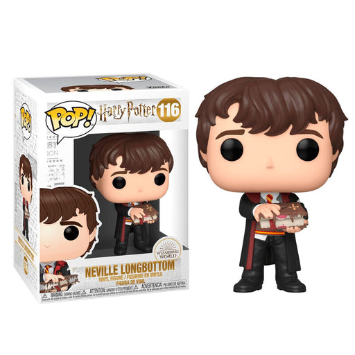 POP figure Harry Potter Neville with Monster Book-0