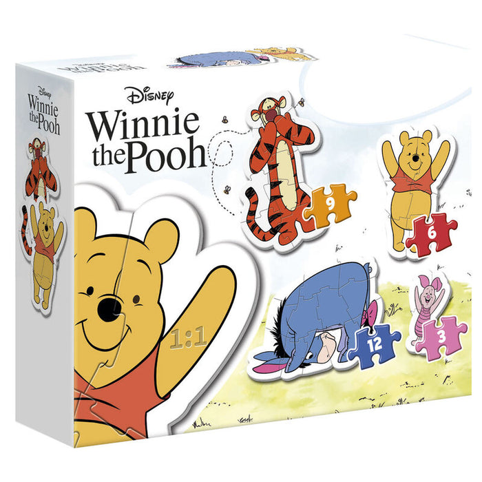 Disney Winnie the Pooh My First Puzzle 3-6-9-12pcs-2