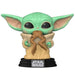 POP figure Star Wars Mandalorian The Child with Frog-1