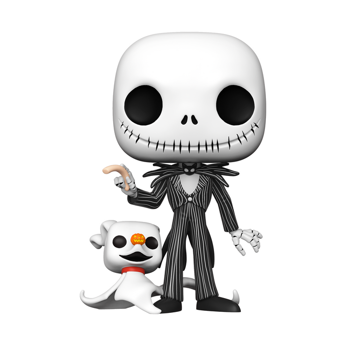 POP figure Disney Nightmare Before Christmas Jack with Zero 25cm-2
