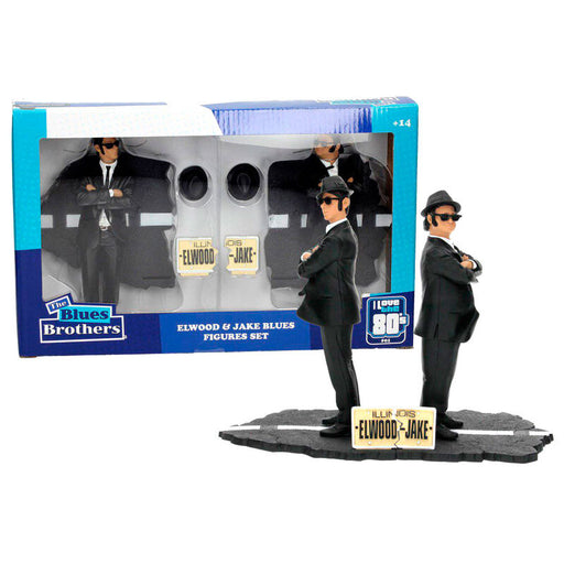 Blues Brothers Jake and Elwood blister 2 figures 18cm-1
