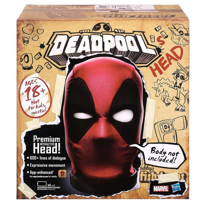 Marvel Legends English Interactive Electronic Deadpool's Head-2