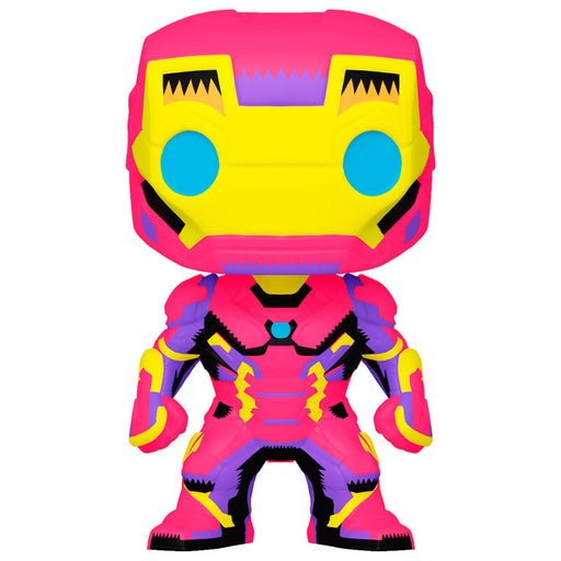 POP figure Marvel Iron Man Black Light Exclusive-0