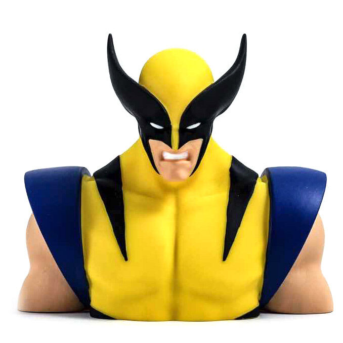 Marvel X-Men Wolverine money box bust 20cm-5