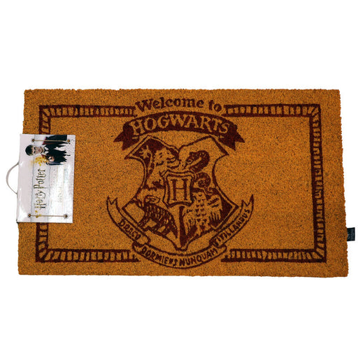 Harry Potter Welcome to Hogwarts doormat-0