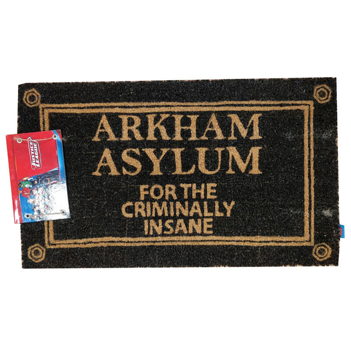 DC Comics Arkham Asylum doormat-1