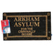 DC Comics Arkham Asylum doormat-1