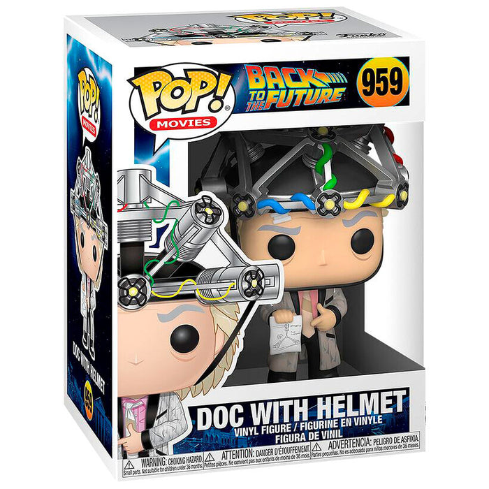 POP figure Back To The Future Doc with Helmet-3