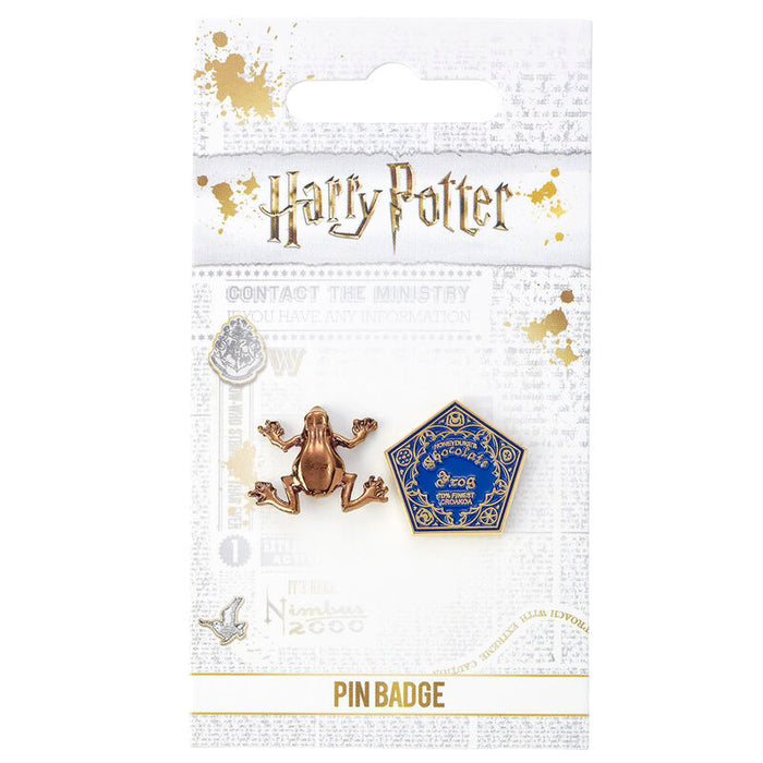 Harry Potter Chocolate Frog pin badge-1
