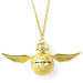 Harry Potter Golden Snitch watch necklace-2