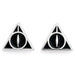 Harry Potter Deathly Hallows stud earrings-2