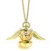 Harry Potter Golden Snitch watch necklace-3
