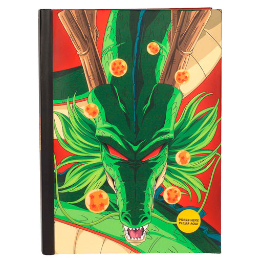 Dragon Ball Shenron A5 notebook with lights-1