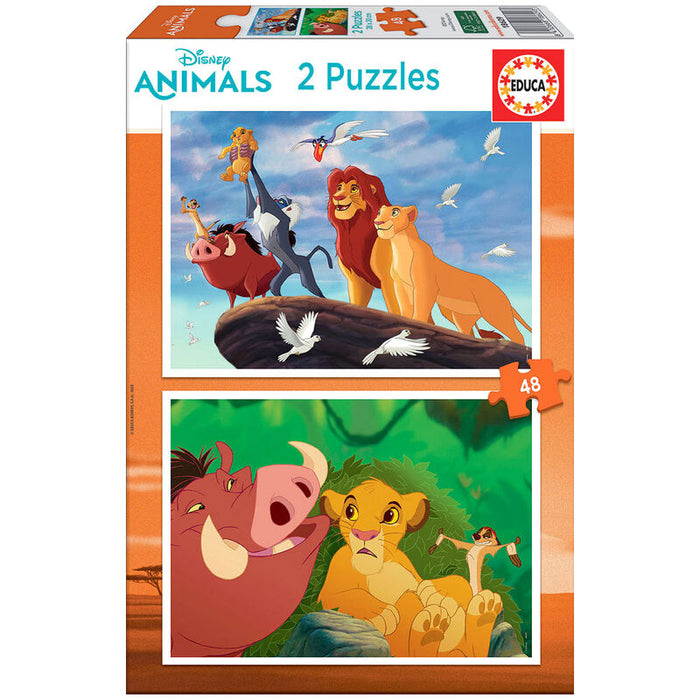 Disney The Lion King puzzle 2x48pcs-1