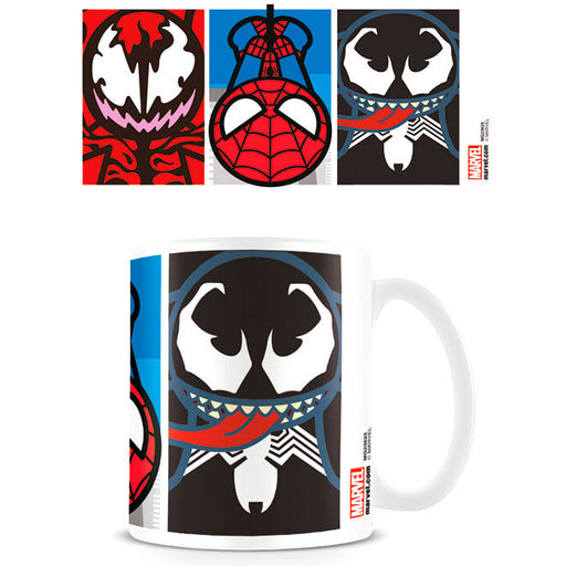Marvel Spiderman Venom Kawaii mug-0