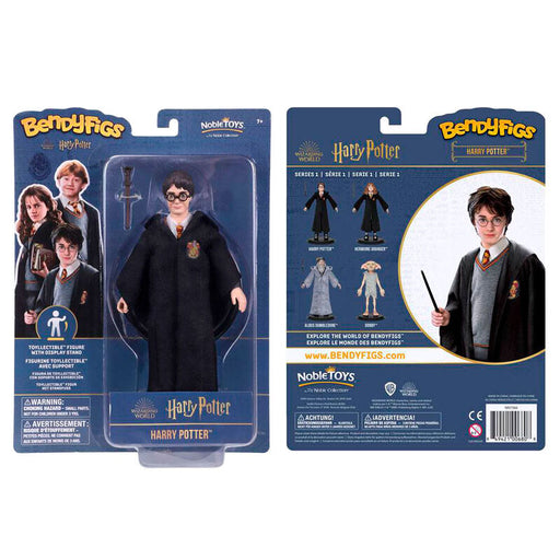 Harry Potter Harry with wand Bendyfigs malleable figure 19cm-0