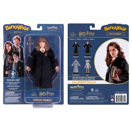 Harry Potter Hermione with wand Bendyfigs malleable figure 19cm-0