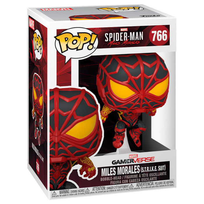 POP figure Marvel Spiderman Miles Morales S.T.R.I.K.E. Suit-1