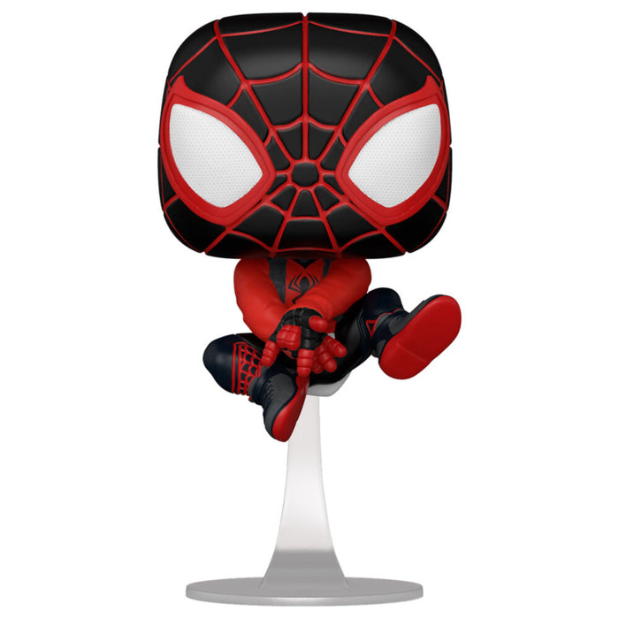 POP figure Marvel Spiderman Miles Morales Bodega Cat Suit-1