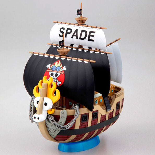 One Piece Spade Pirates Ship Model Kit figure 15cm-1