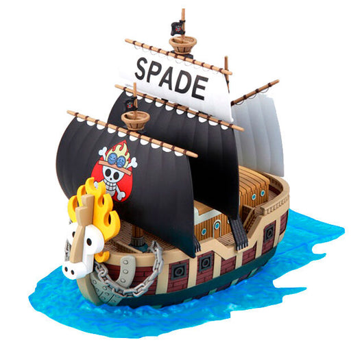 One Piece Spade Pirates Ship Model Kit figure 15cm-0