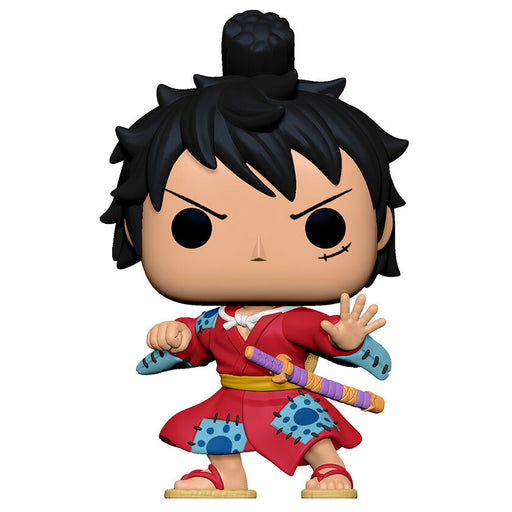 POP figure One Piece Luffy in Kimono-0