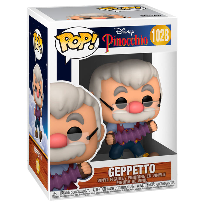 POP figure Disney Pinocchio Geppetto with Accordion-2