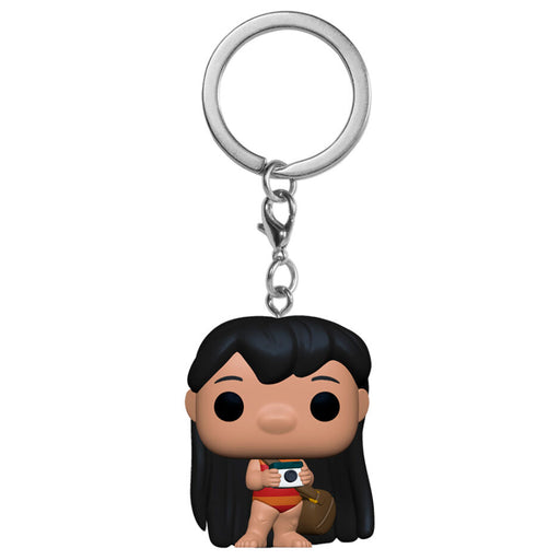 Pocket POP keychain Disney Lilo and Stitch Lilo with Camera-0