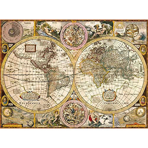 Old-Map puzzle 3000pcs-1
