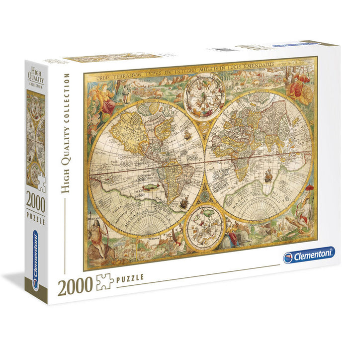 Ancient Map puzzle 2000pcs-2