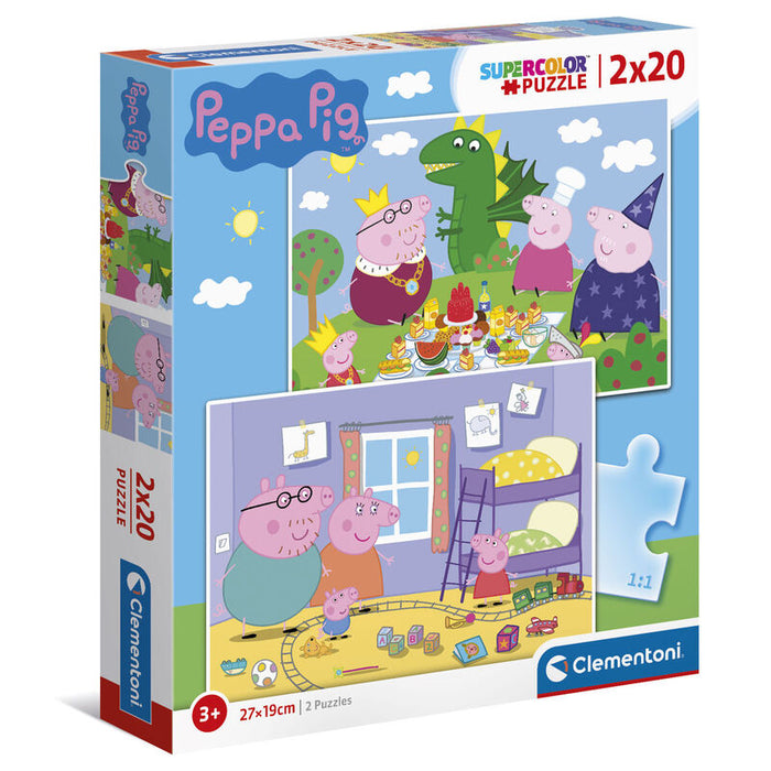 Peppa Pig puzzle 2x20pcs-2