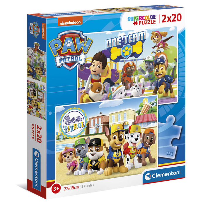 Paw Patrol puzzle 2x20pcs-2