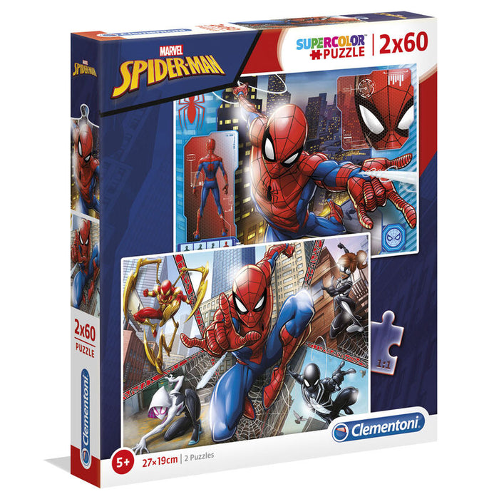 Marvel Spiderman puzzle 2x60pcs-2