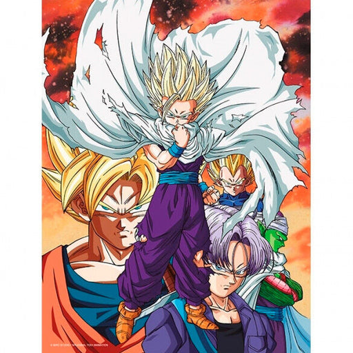 Dragon Ball Z Heroes vs Cell glass poster-0