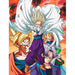 Dragon Ball Z Heroes vs Cell glass poster-0