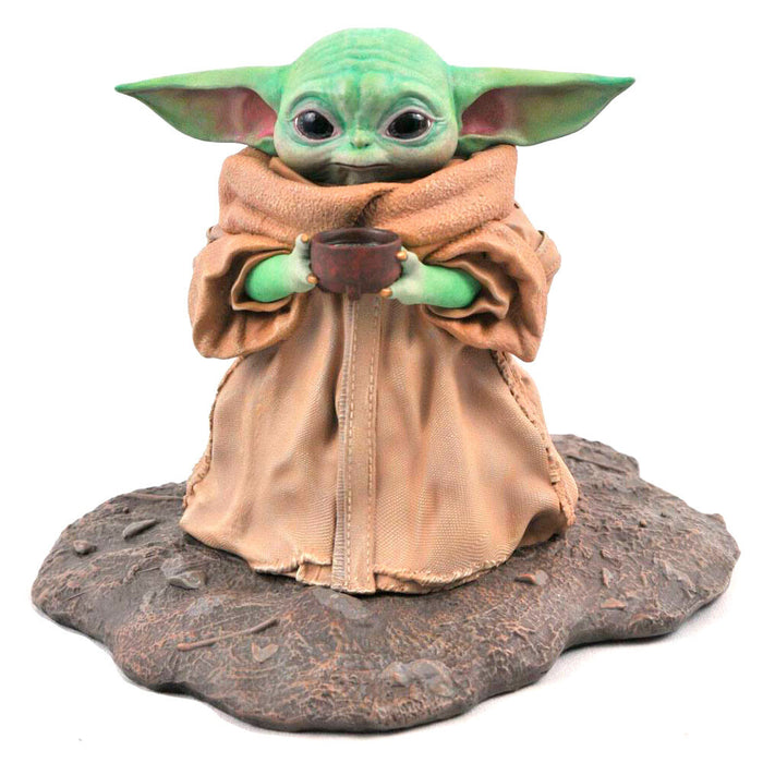 Star Wars The Mandalorian The Child Soup Premier Collection statue 17cm-4