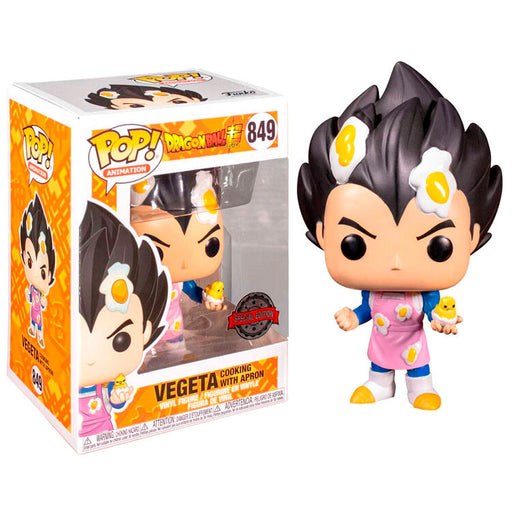 POP figure Dragon Ball Super Vegeta Cooking with Apron Exclusive-0