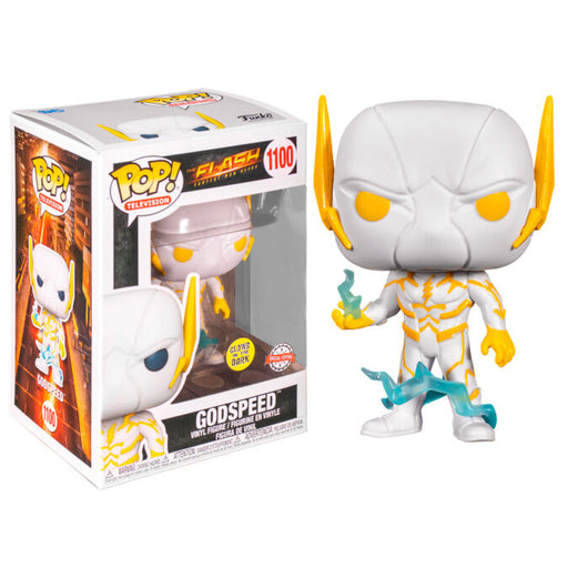 POP figure DC Comics The Flash Godspeed Glow in the Dark Exclusive-0
