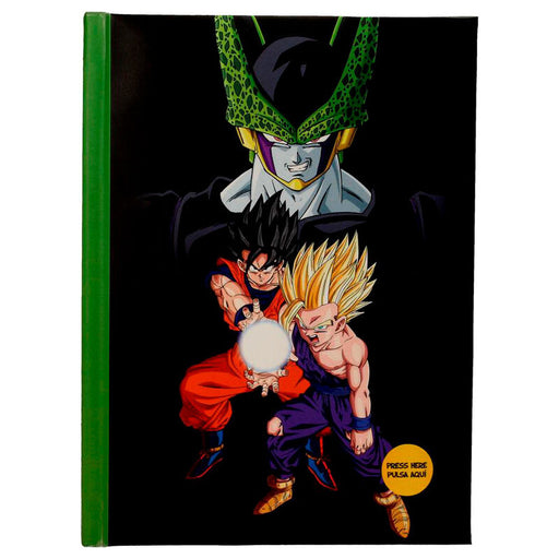 Dragon Ball Z Cell Final Battle notebook with lights-1