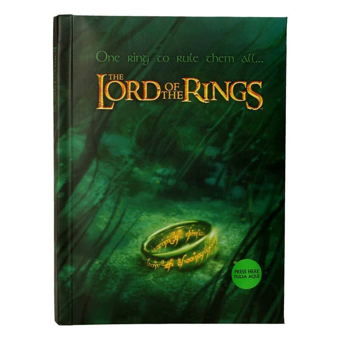 The Lord of the Rings One Ring To Rule Them All notebook with lights-1