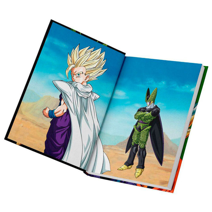 Dragon Ball Z Cell Final Battle notebook with lights-3