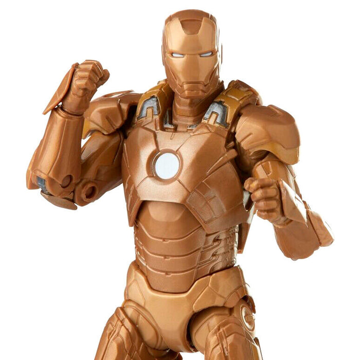 Marvel The Infinity Saga Iron Man 3 Happy Hogan and Iron Man Mark XXI set 2 figures 15cm-5